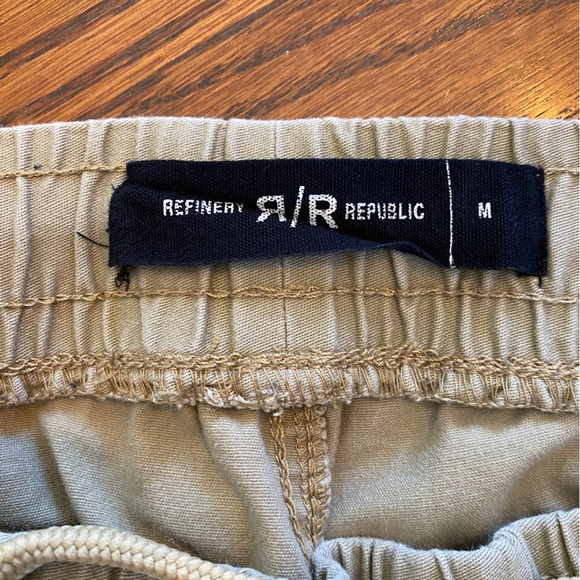 Refinery / Republic Mens Joggers - size M - Picture 3 of 3